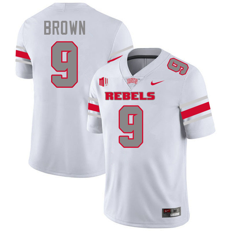 Aamaris Brown UNLV Jersey,UNLV Rebels Football Uniforms,Jerseys,Gears-White Aamaris Brown UNLV Jersey,UNLV Rebels Football Uniforms,Jerseys,Gears-White